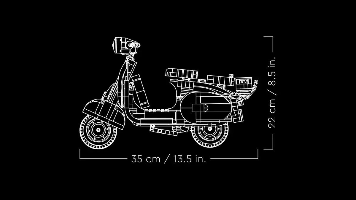 ليجو كريتور 10298 فيسبا 125