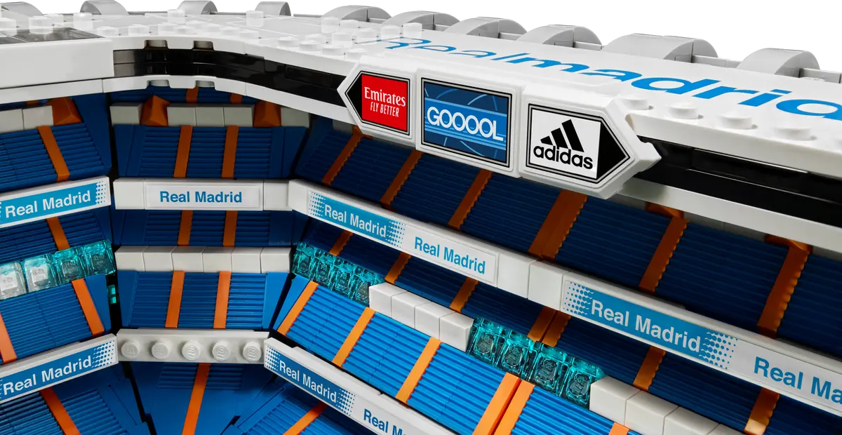 LEGO Icons 10299 Real Madrid – Santiago Bernabéu Stadium