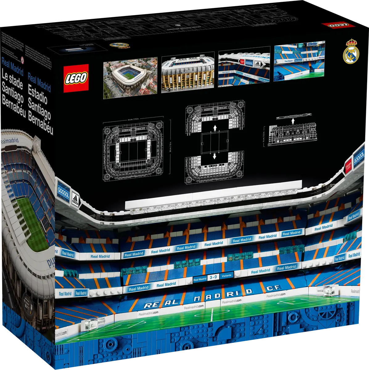 LEGO Icons 10299 Real Madrid – Santiago Bernabéu Stadium