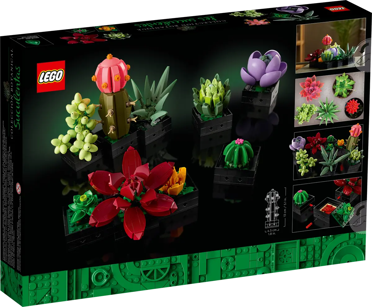 LEGO Botanical Collection 10309 Succulents