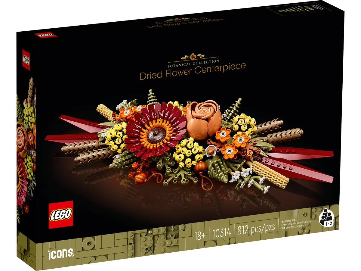 LEGO Botanical Collection 10314 Dried Flower Centrepiece