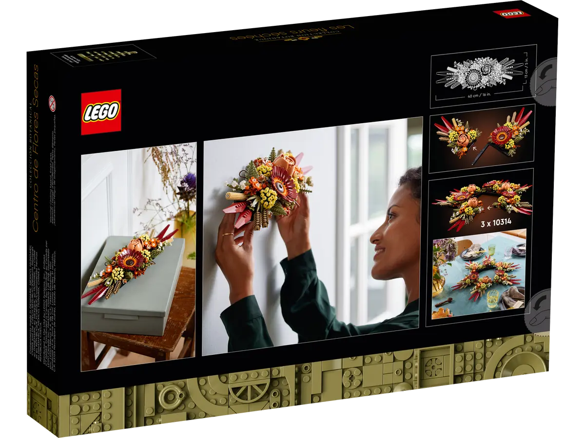 LEGO Botanical Collection 10314 Dried Flower Centrepiece