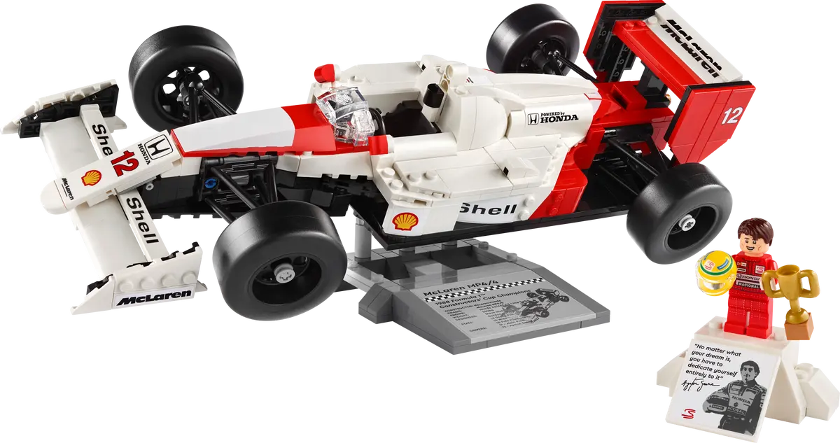 LEGO Icons 10330 McLaren MP4/4 & Ayrton Senna