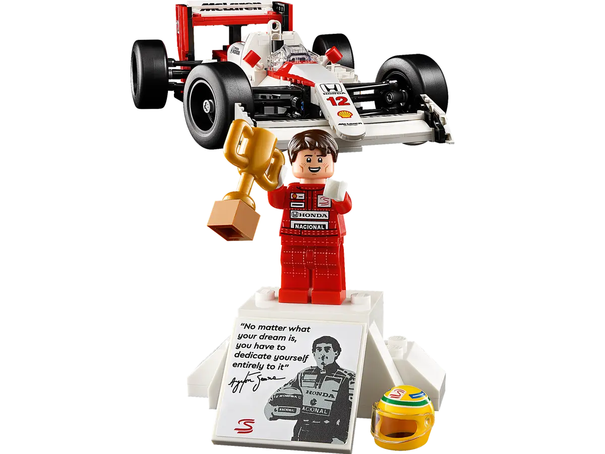 LEGO Icons 10330 McLaren MP4/4 & Ayrton Senna