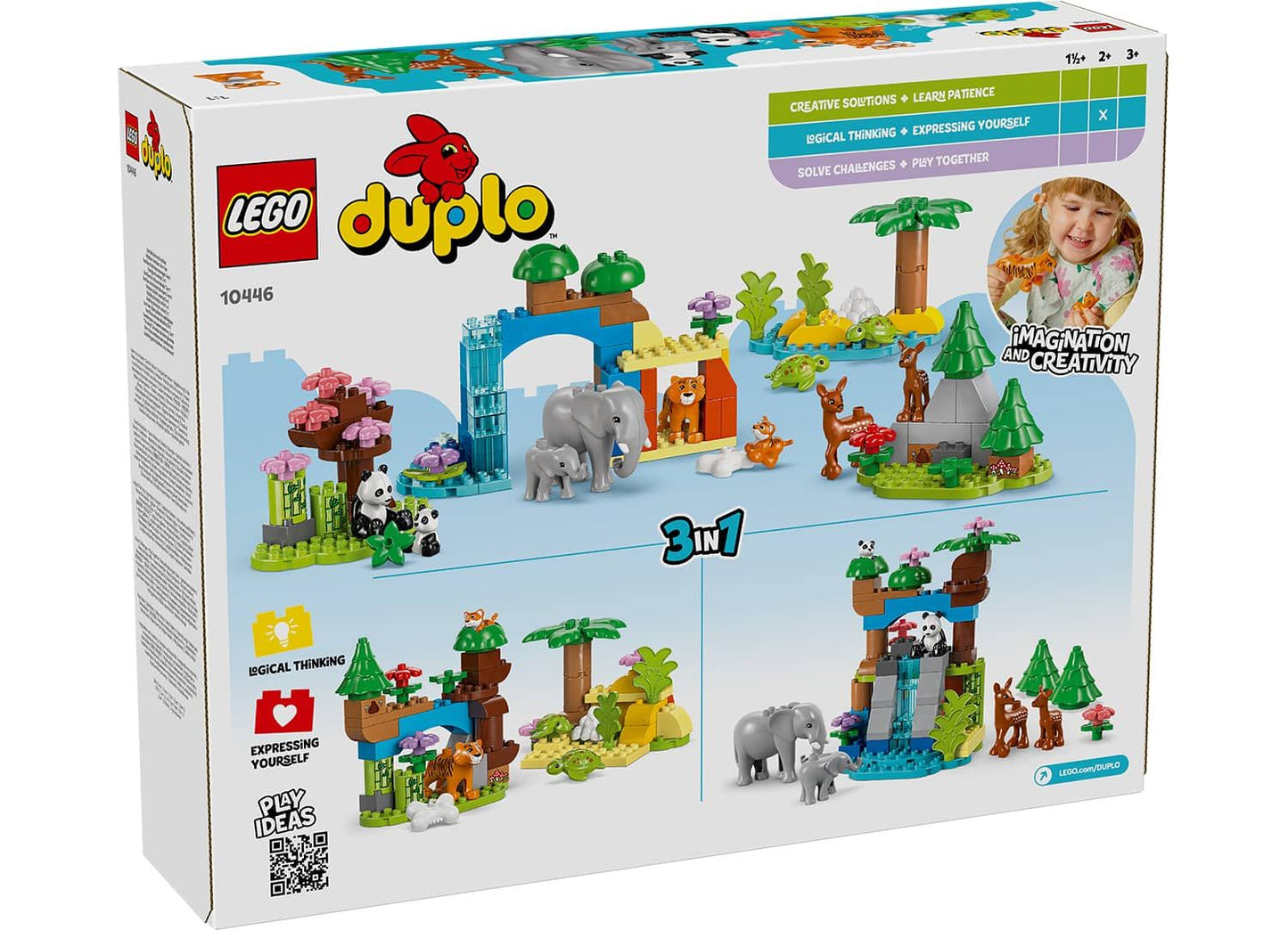 LEGO Duplo 10446 3in1 Wild Animal Families