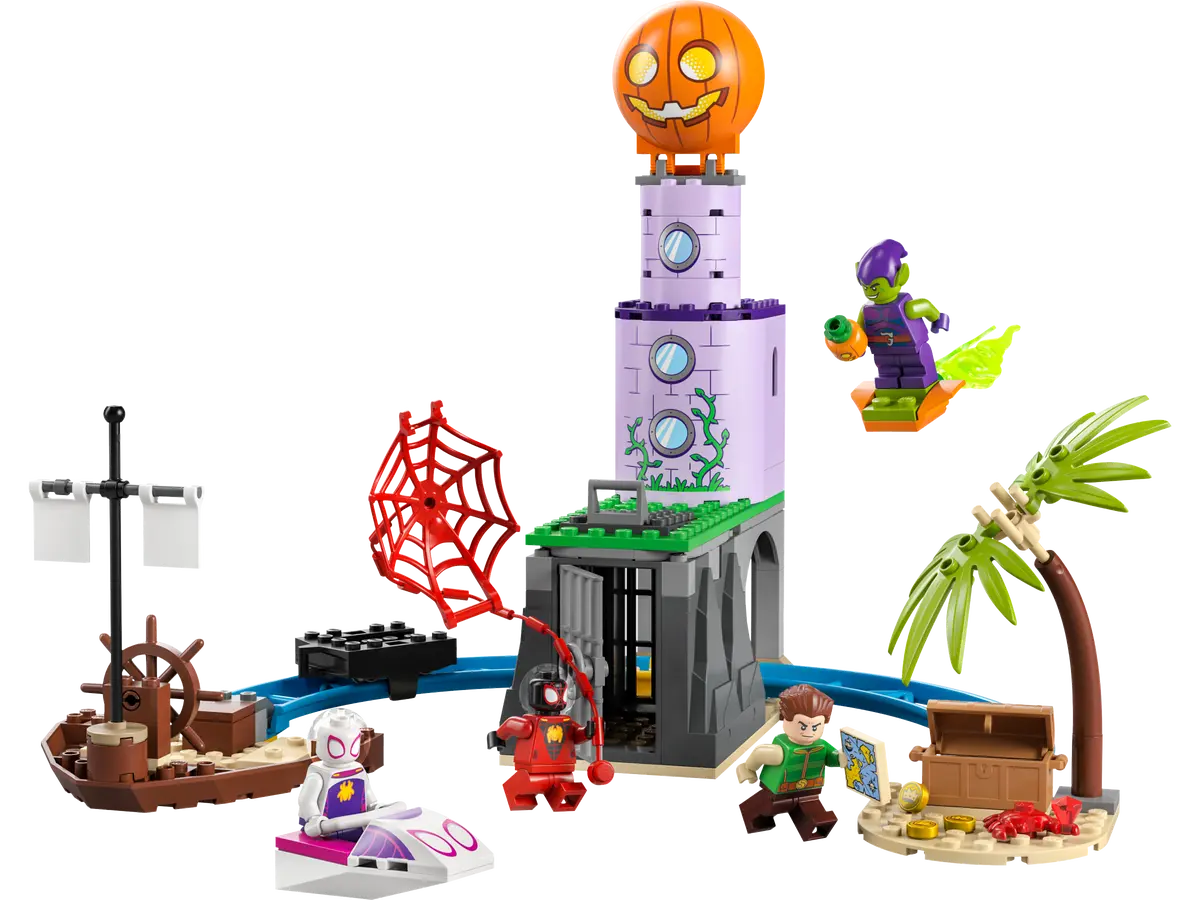 LEGO Marvel 10790 Team Spidy at Green Goblin Lighthouse