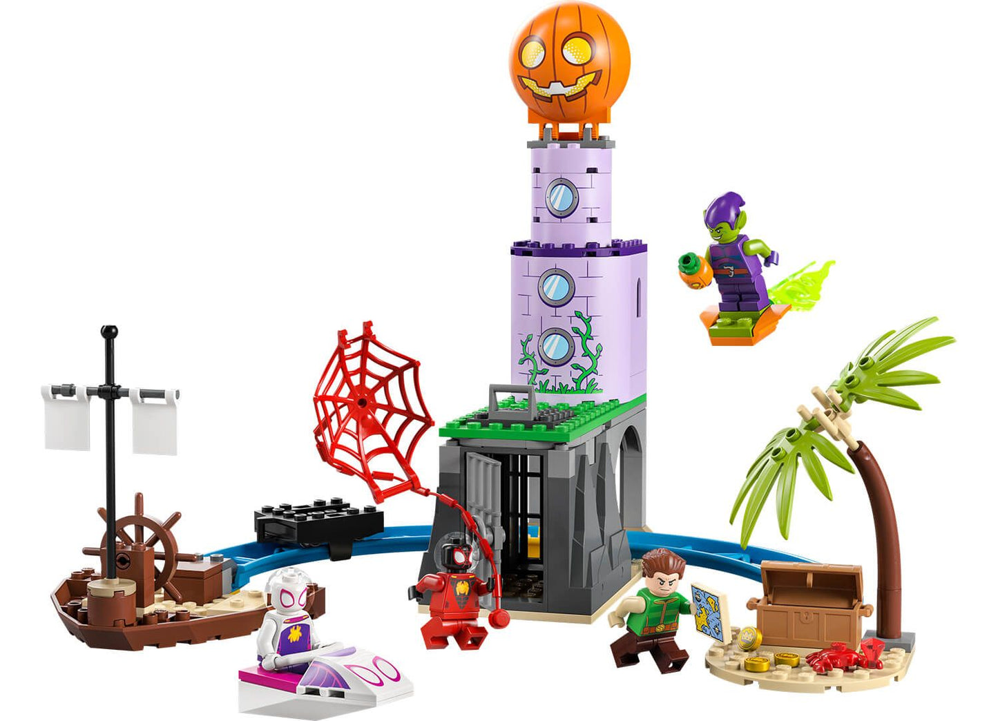 LEGO Marvel 10790 Team Spidy at Green Goblin Lighthouse