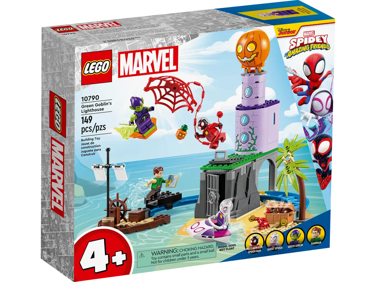 LEGO Marvel 10790 Team Spidy at Green Goblin Lighthouse