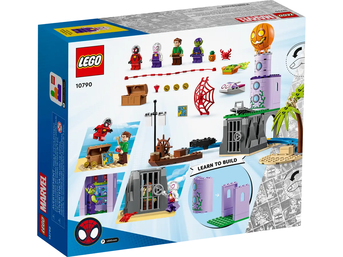 LEGO Marvel 10790 Team Spidy at Green Goblin Lighthouse