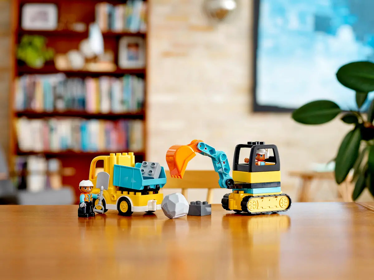 LEGO Duplo 10931 Truck and Tracked Excavator