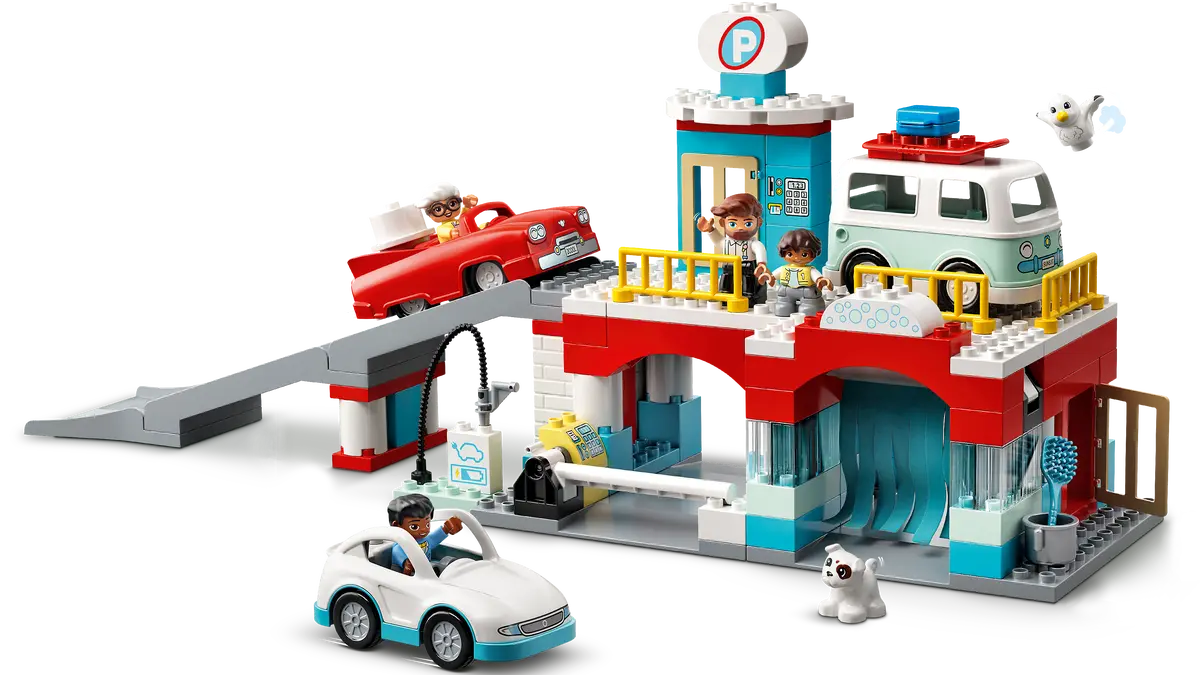 LEGO Duplo 10948 Car Park and Wash