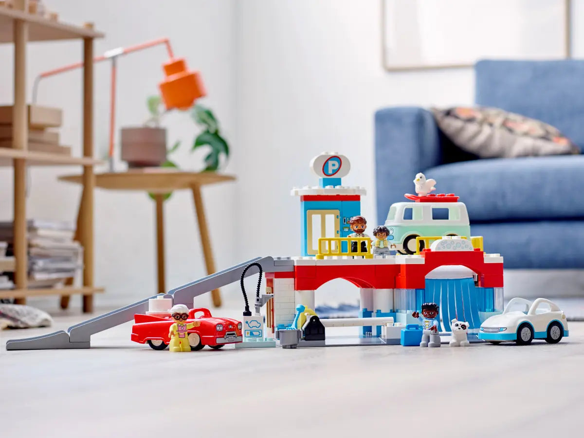 LEGO Duplo 10948 Car Park and Wash