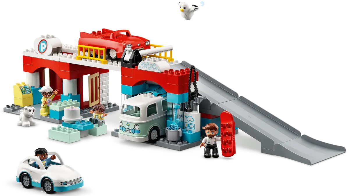 LEGO Duplo 10948 Car Park and Wash