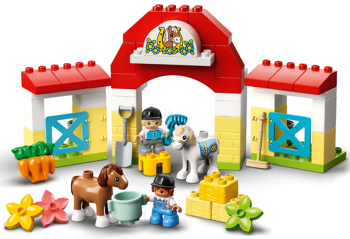 LEGO Duplo 10951 Horse Stable and Pony Care