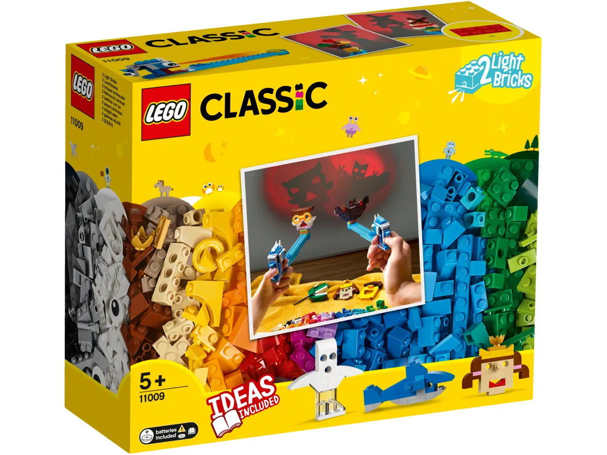 مجموعة مكعبات وإضاءة LEGO Classic 11009