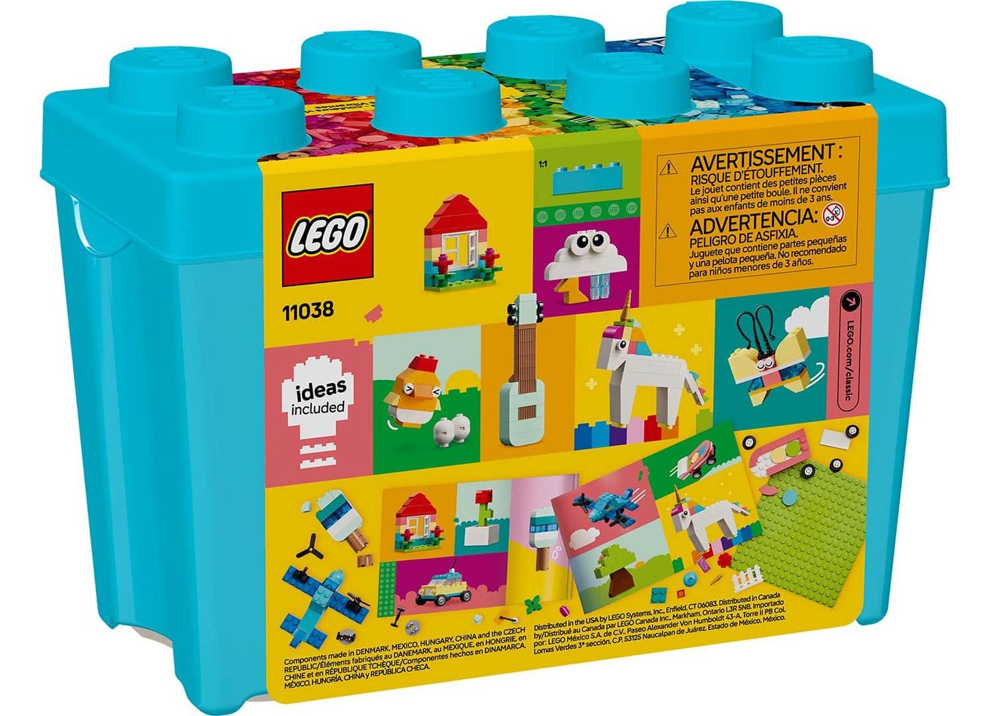 LEGO Classic 11038 Vibrant Creative Brick Box