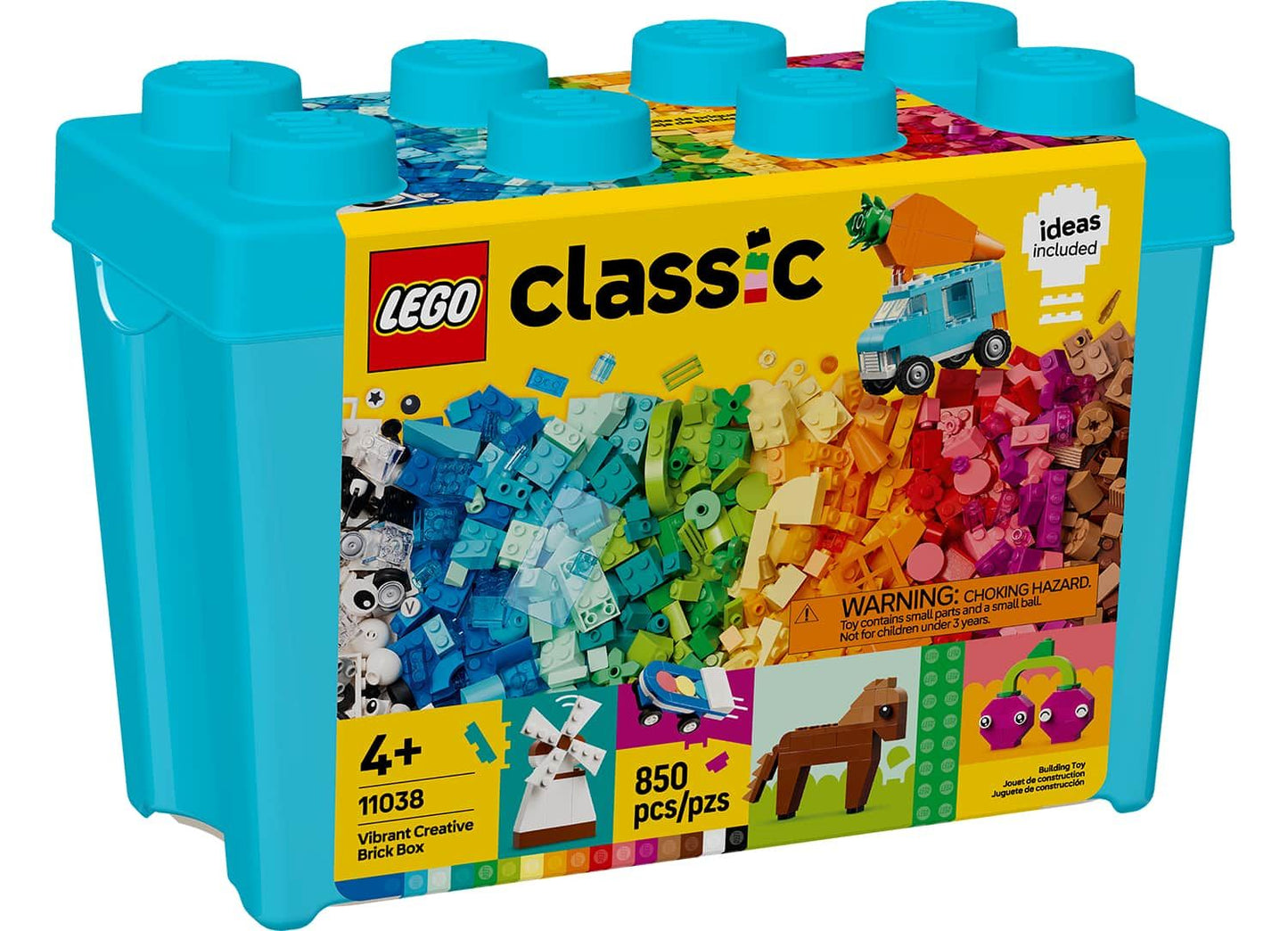 LEGO Classic 11038 Vibrant Creative Brick Box
