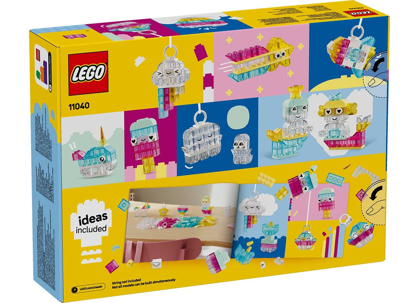 LEGO Classic 11040 Magical Transparent Box