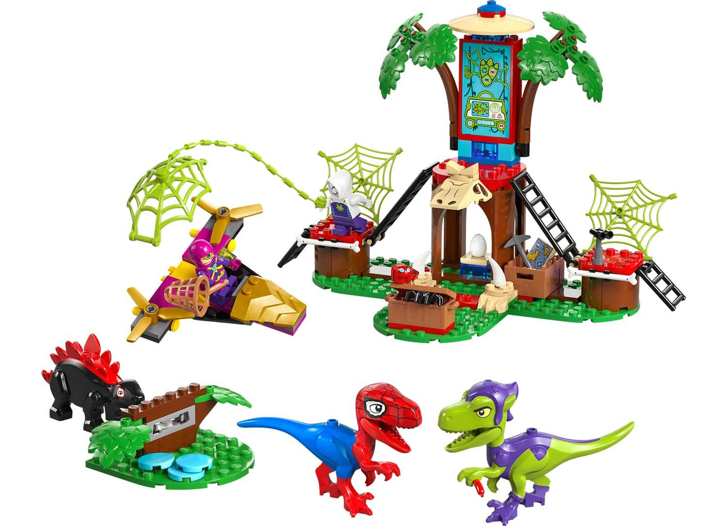 LEGO Marvel 11200 Spidey and Gobby's Raptor Battle at Tree House HQ