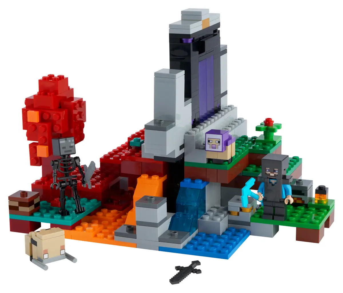 LEGO Minecraft 21172 The Ruined Portal