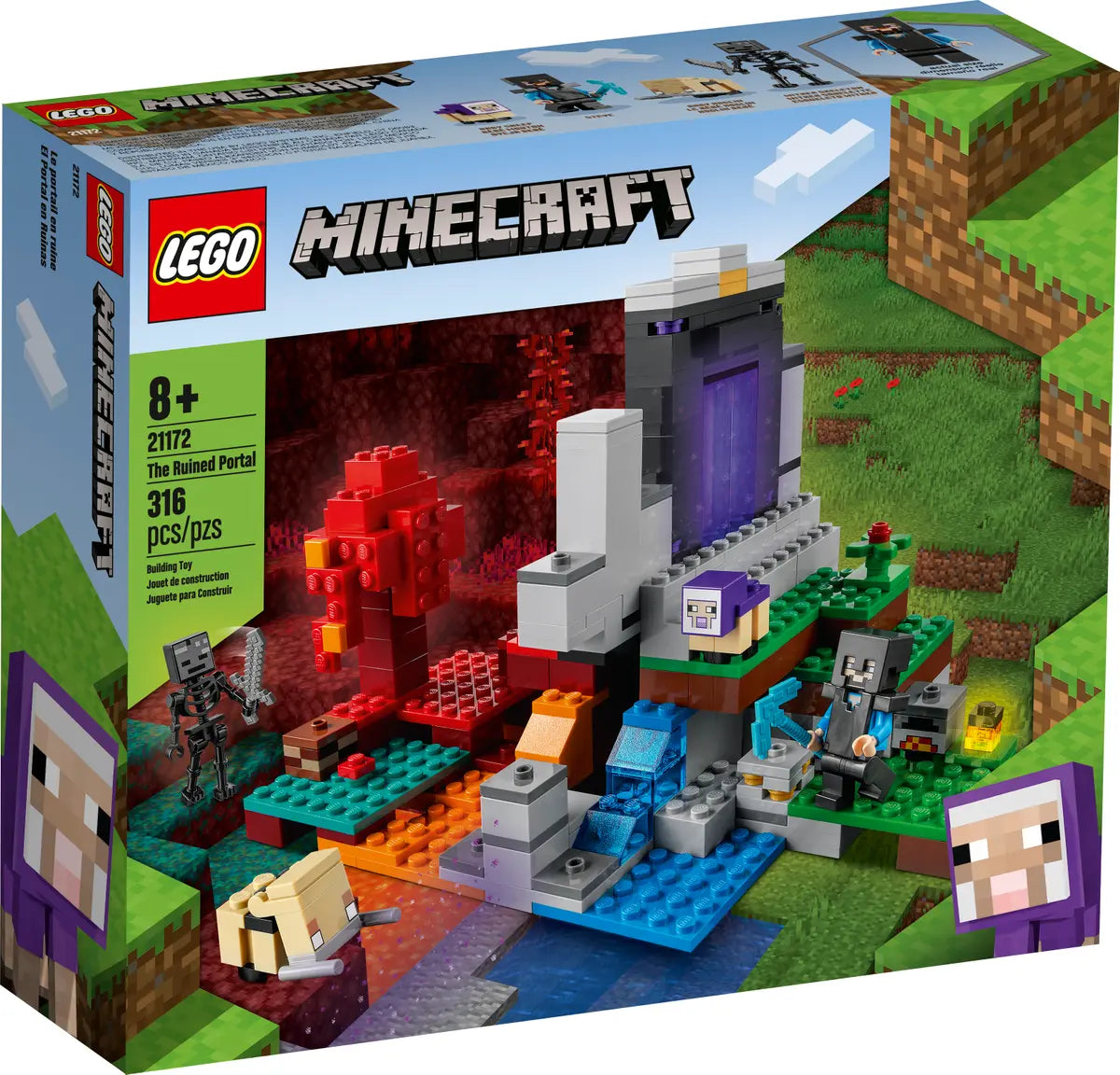 LEGO Minecraft 21172 The Ruined Portal