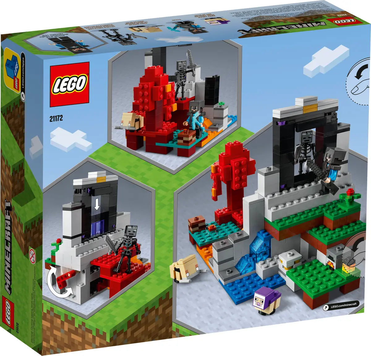 LEGO Minecraft 21172 The Ruined Portal