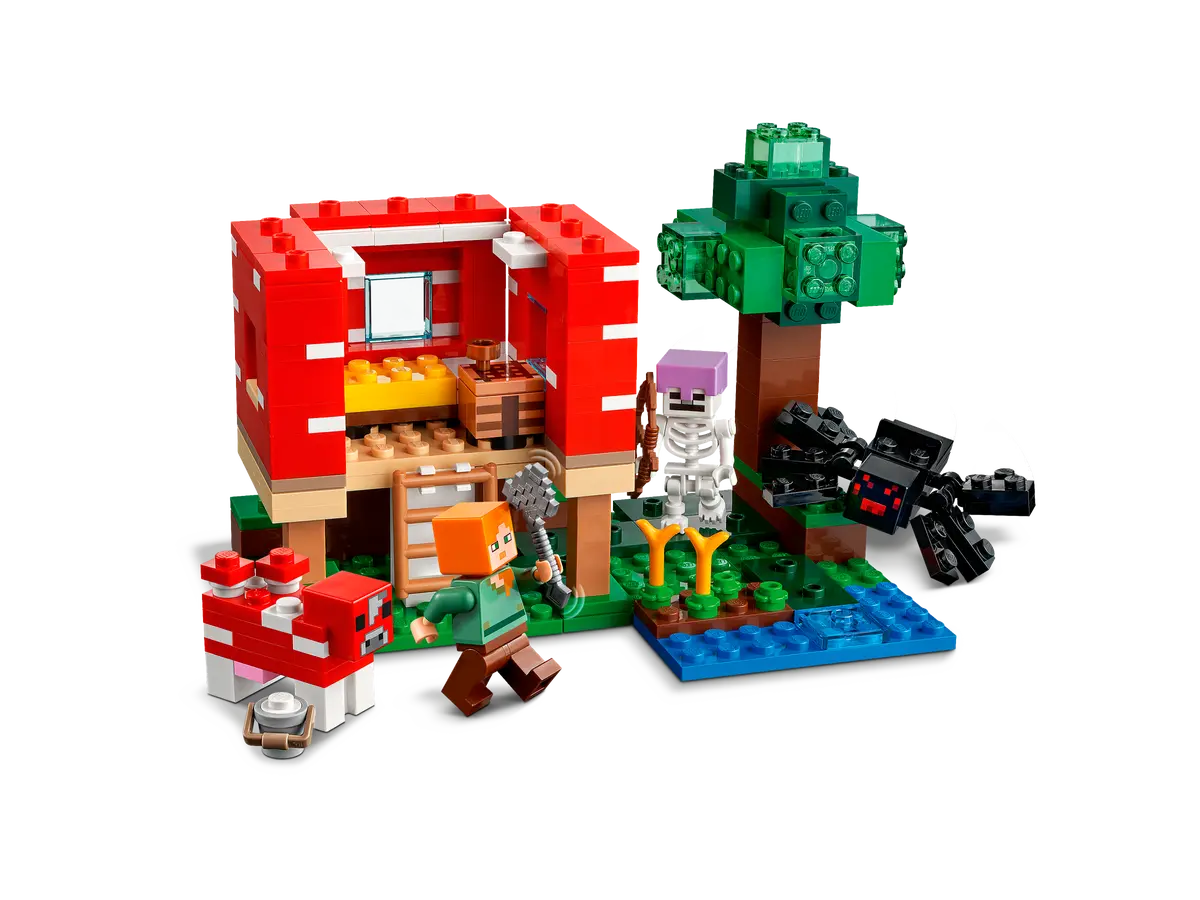 LEGO Minecraft 21179 The Mushroom House