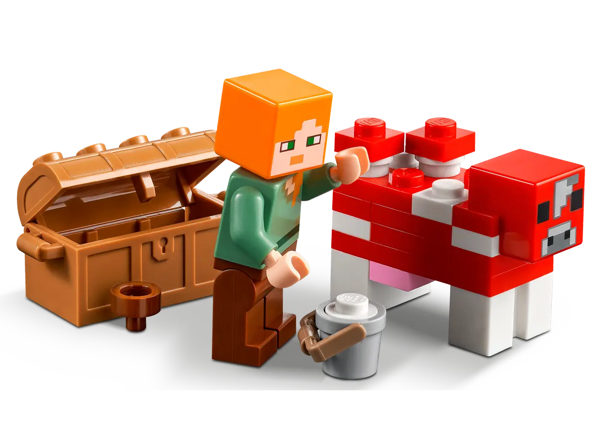 LEGO Minecraft 21179 The Mushroom House