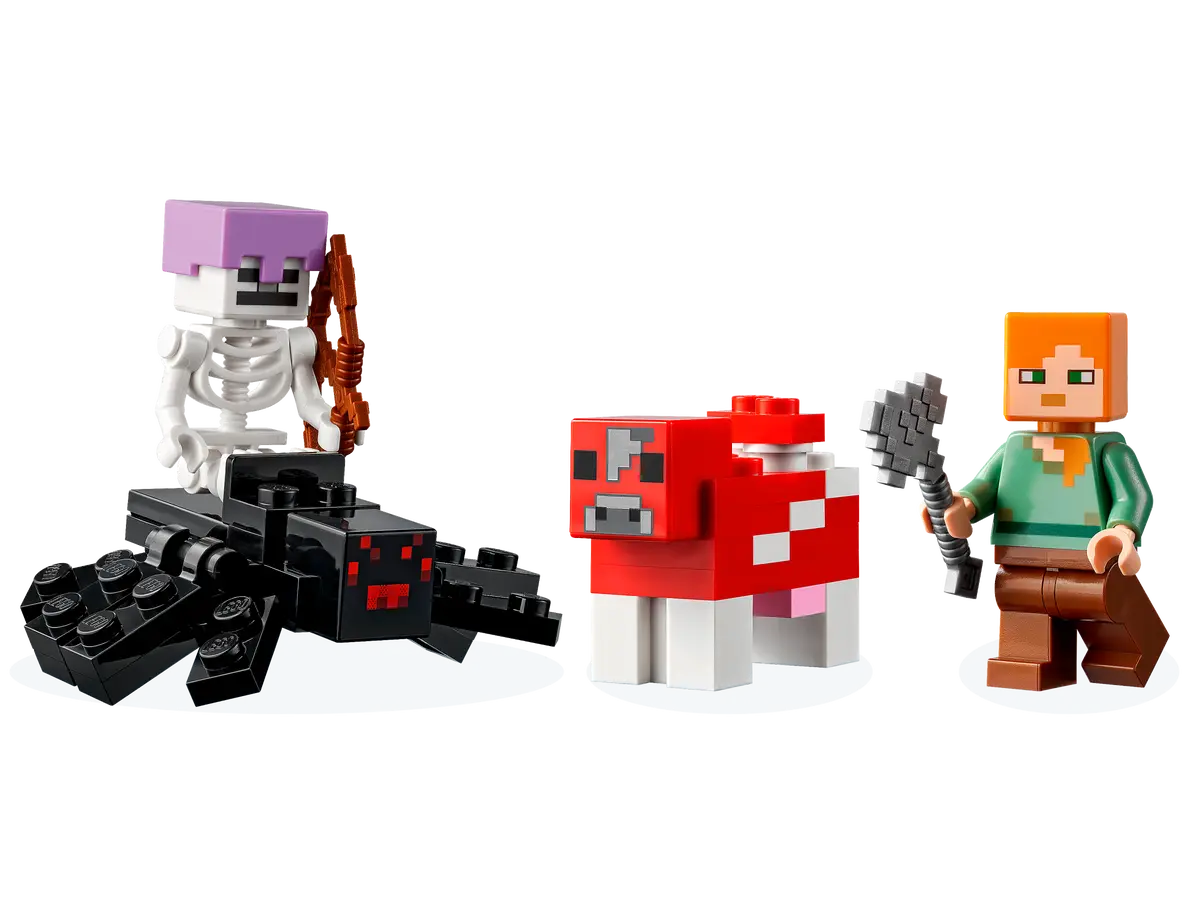 LEGO Minecraft 21179 The Mushroom House