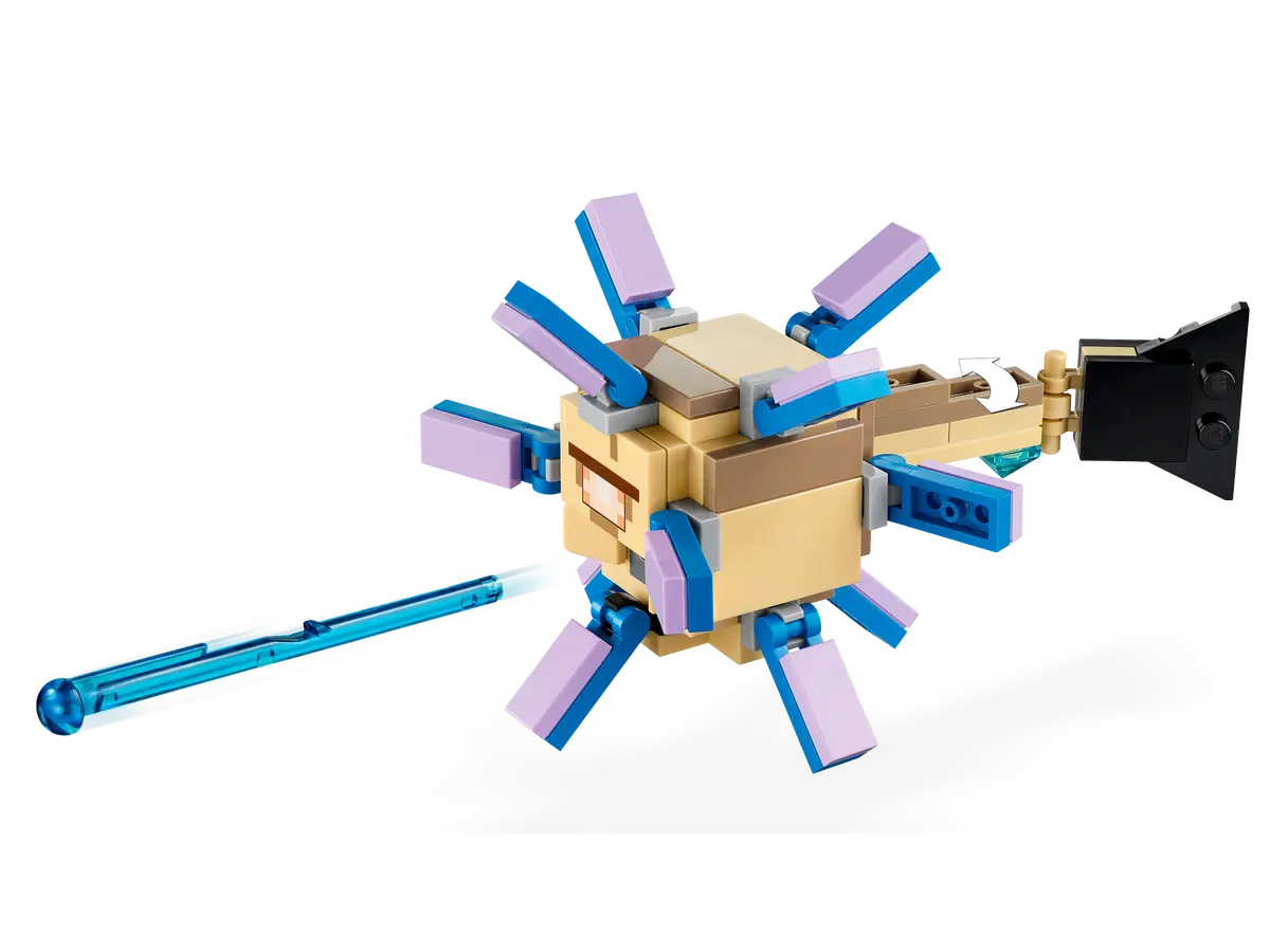 LEGO Minecraft 21180 The Guardian Battle