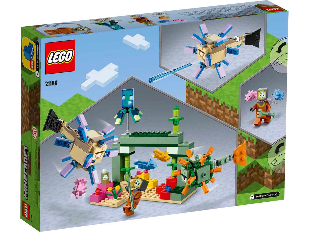 LEGO Minecraft 21180 The Guardian Battle