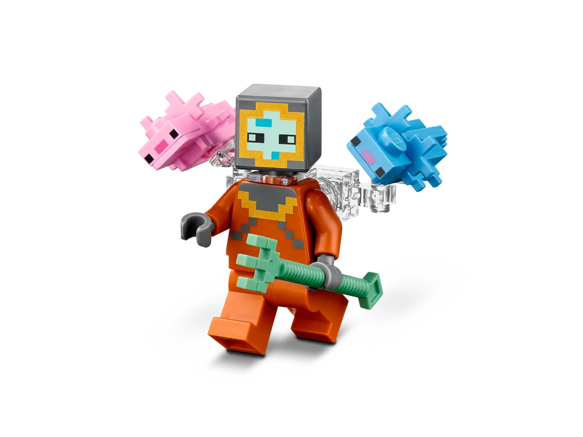 LEGO Minecraft 21180 The Guardian Battle