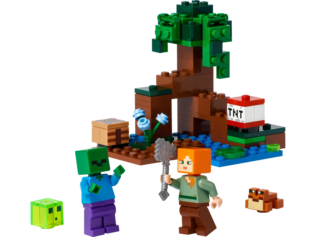 LEGO Minecraft 21240 The Swamp Adventure