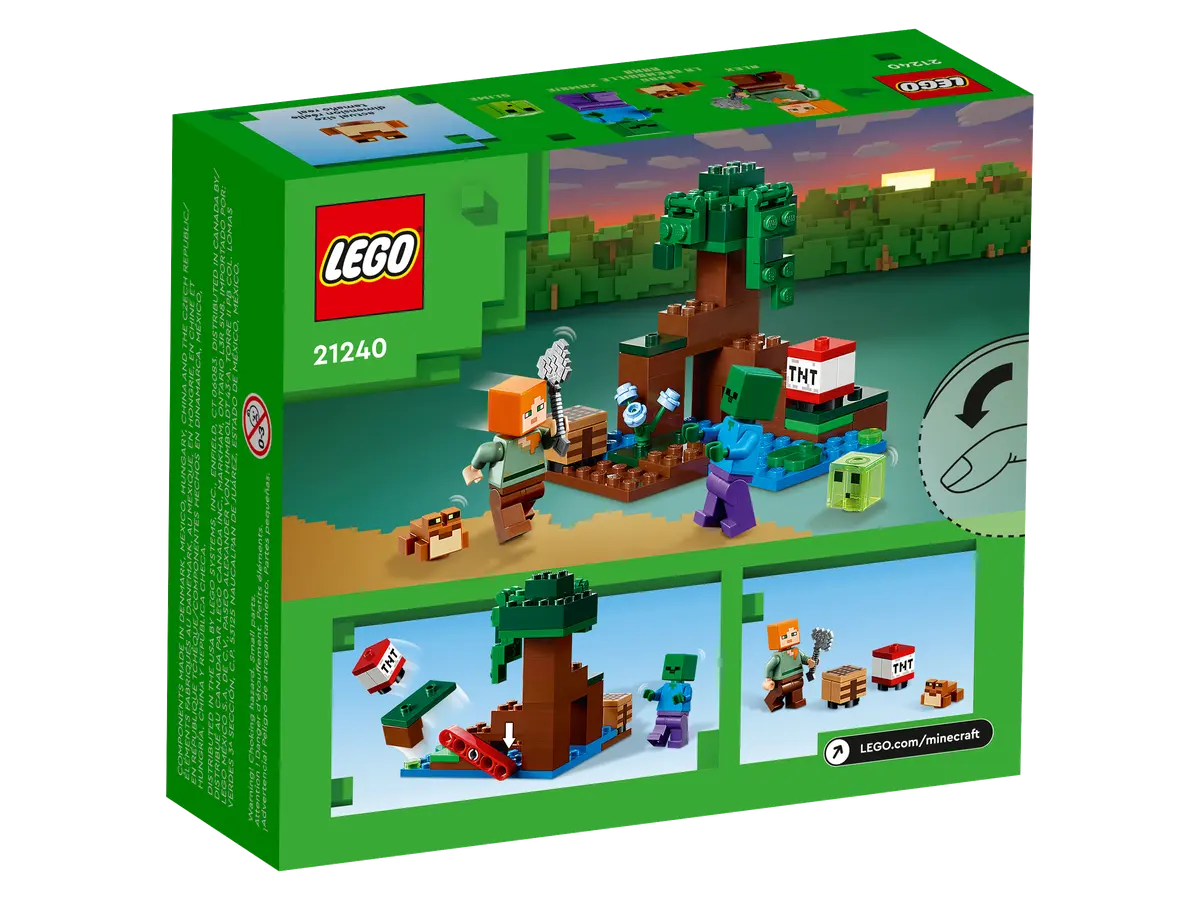 LEGO Minecraft 21240 The Swamp Adventure