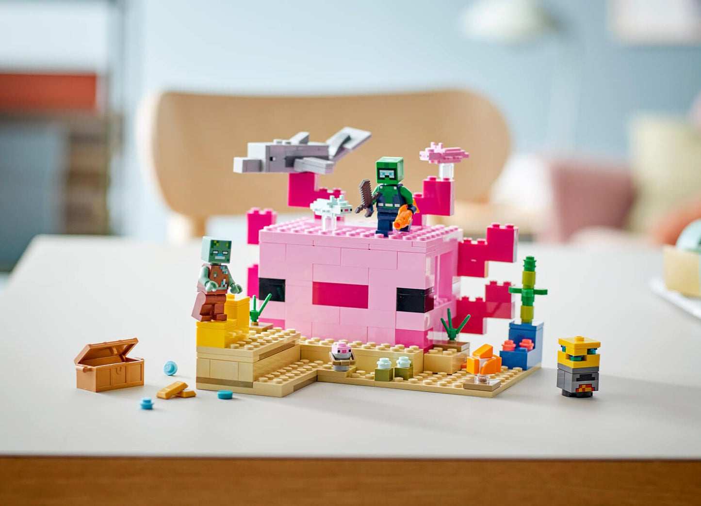 LEGO Minecraft 21247 The Axolotl House
