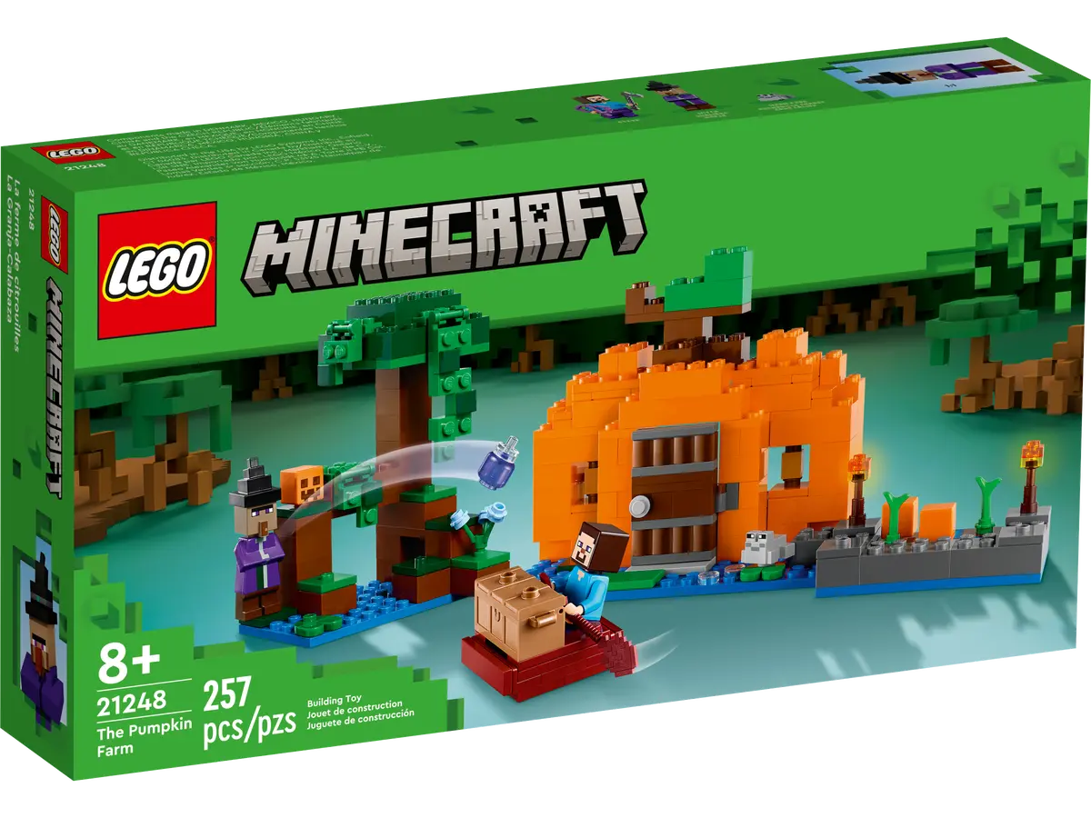LEGO Minecraft 21248 The Pumpkin Farm