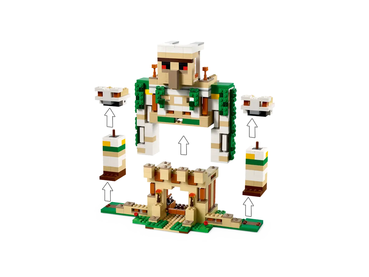 LEGO Minecraft 21250 The Iron Golem Fortress