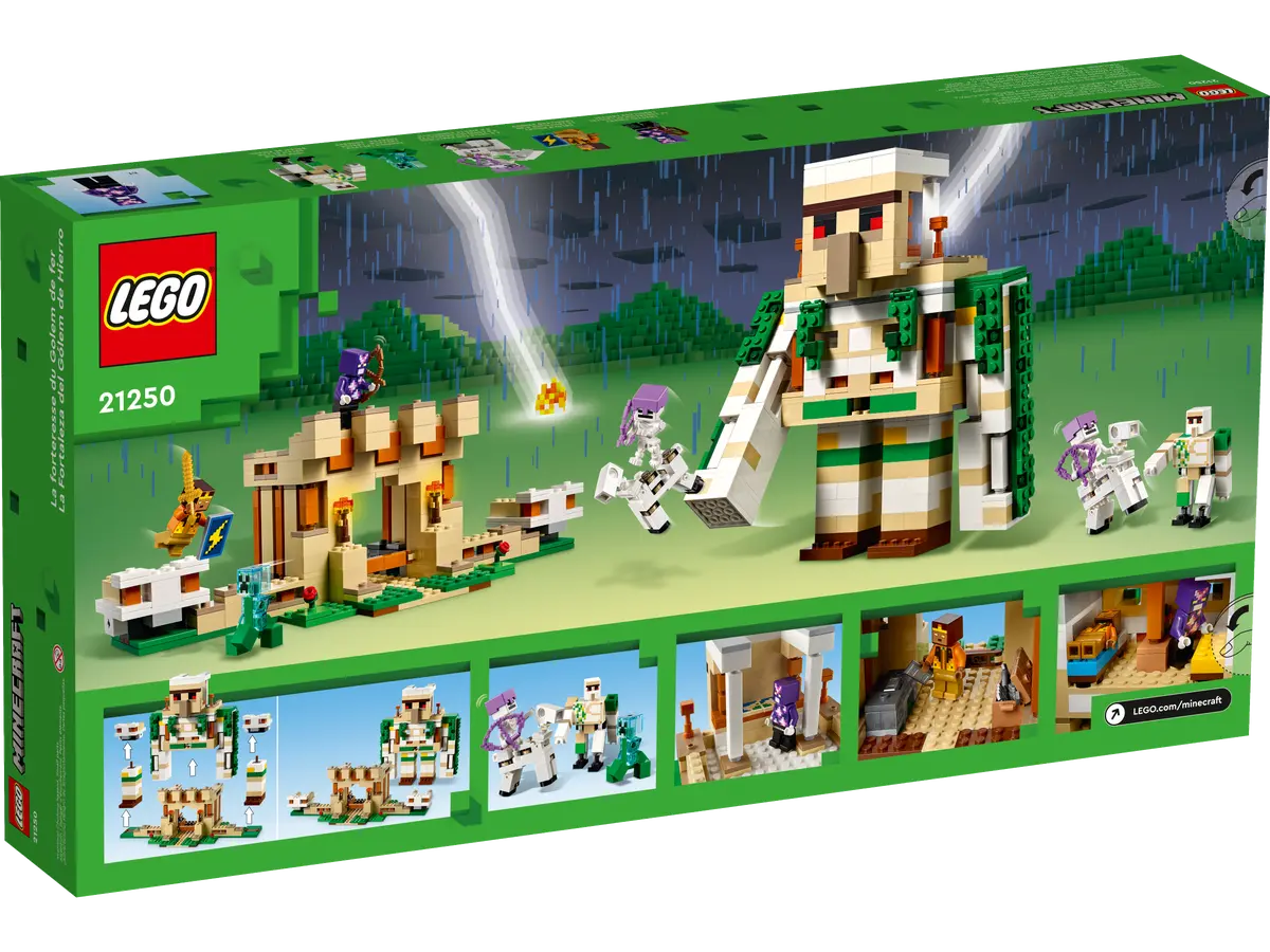 LEGO Minecraft 21250 The Iron Golem Fortress