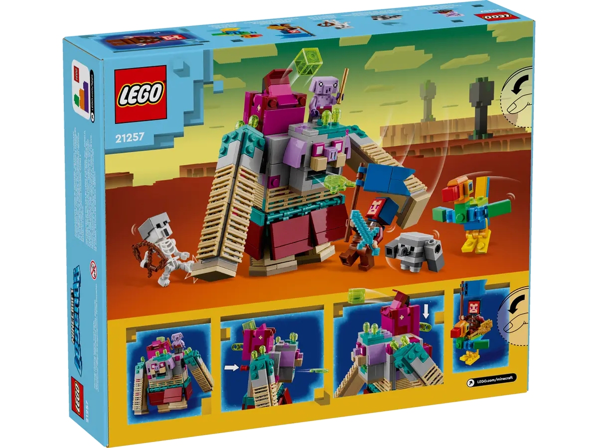 LEGO Minecraft Legends 21257 The Devourer Showdown