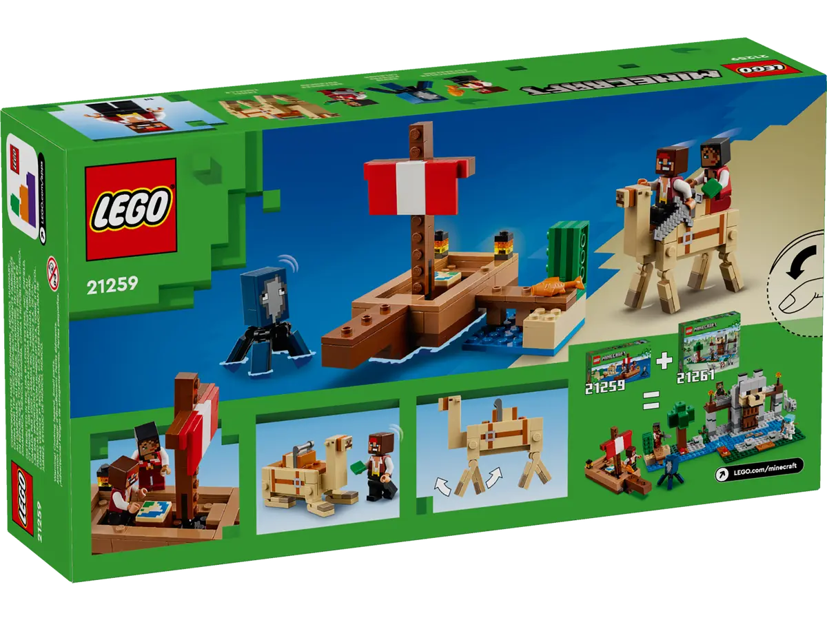LEGO Minecraft 21259 The Pirate Ship Voyage