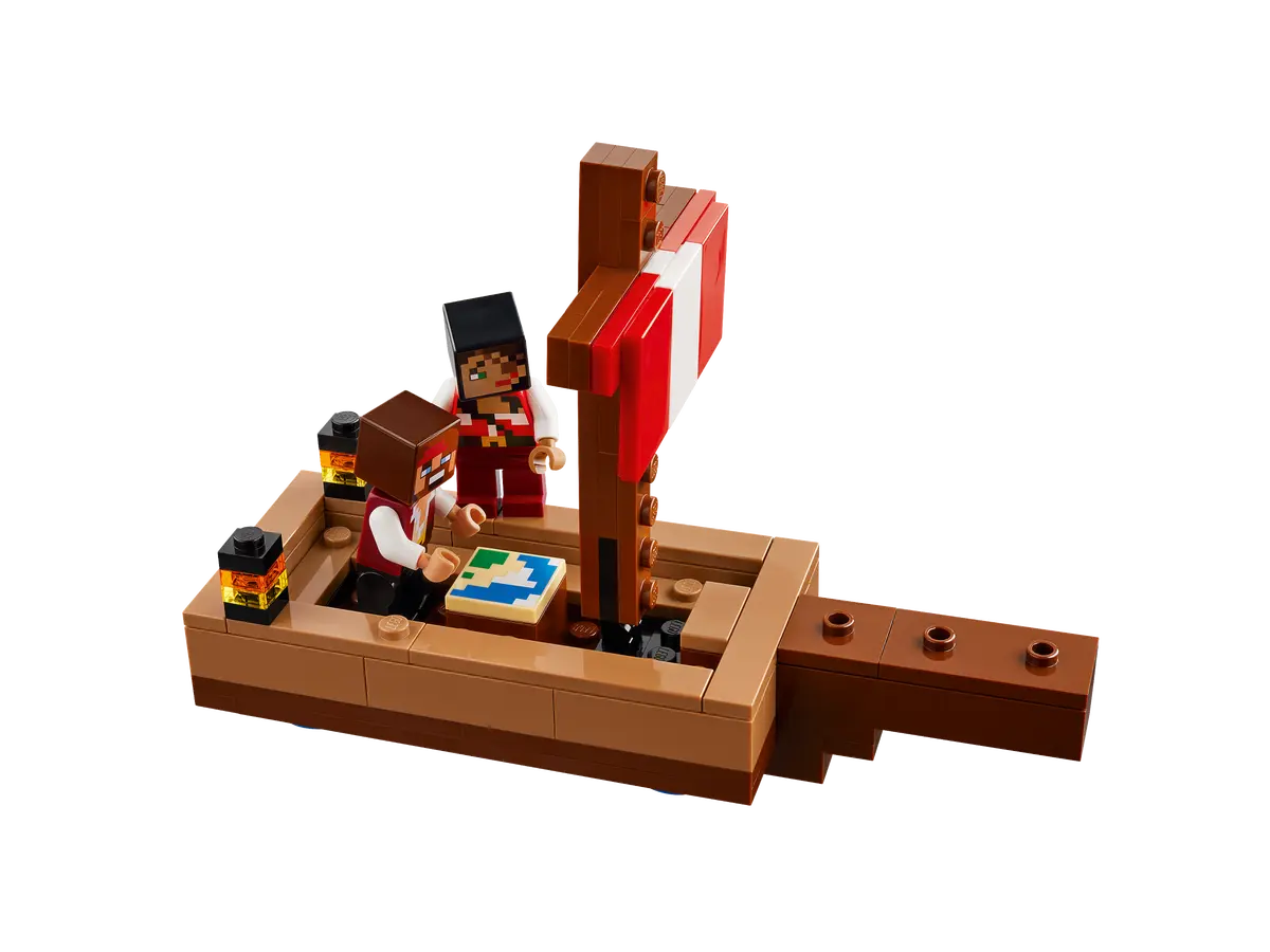 LEGO Minecraft 21259 The Pirate Ship Voyage