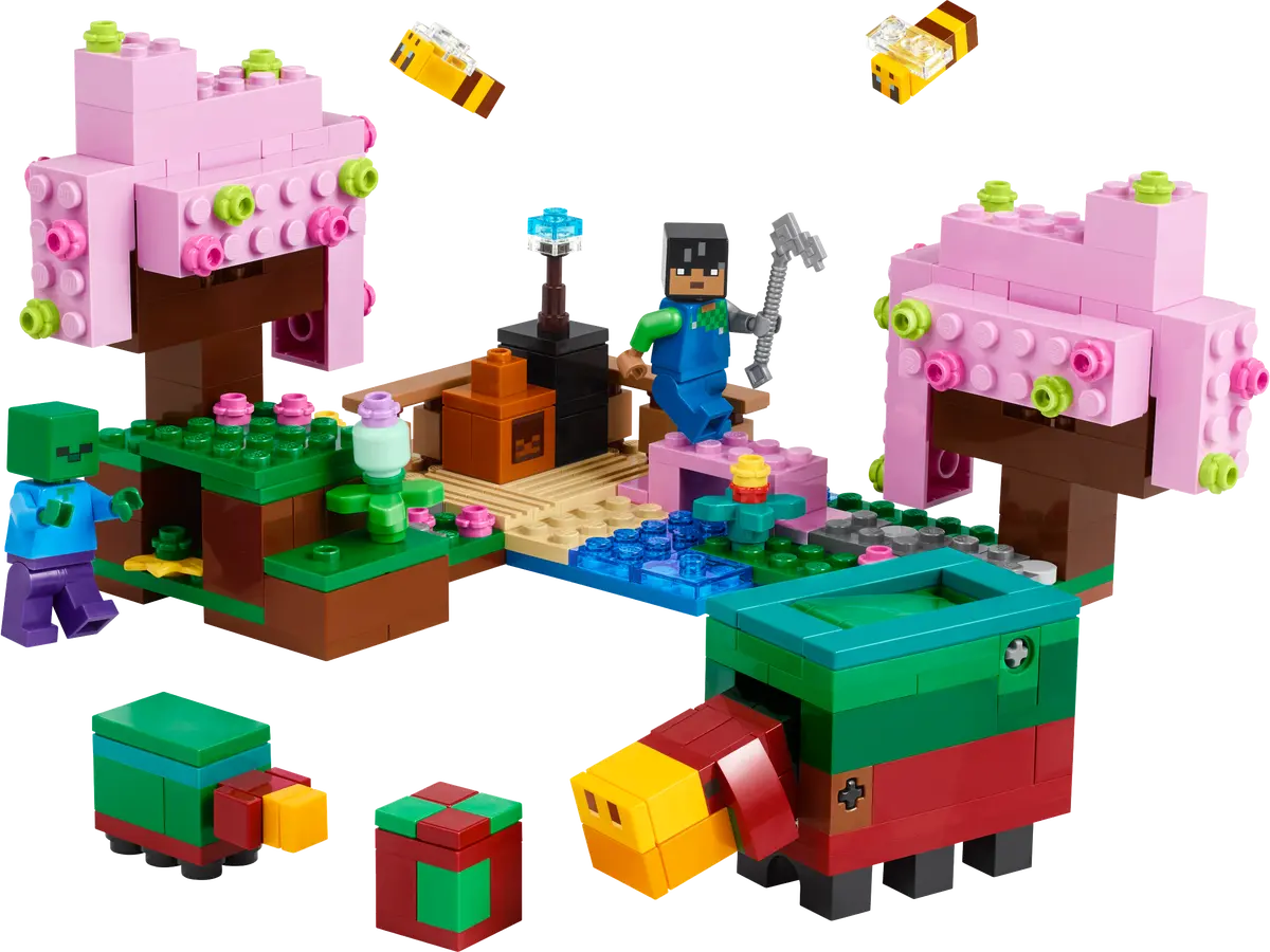 LEGO Minecraft 21260 The Cherry Blossom Garden