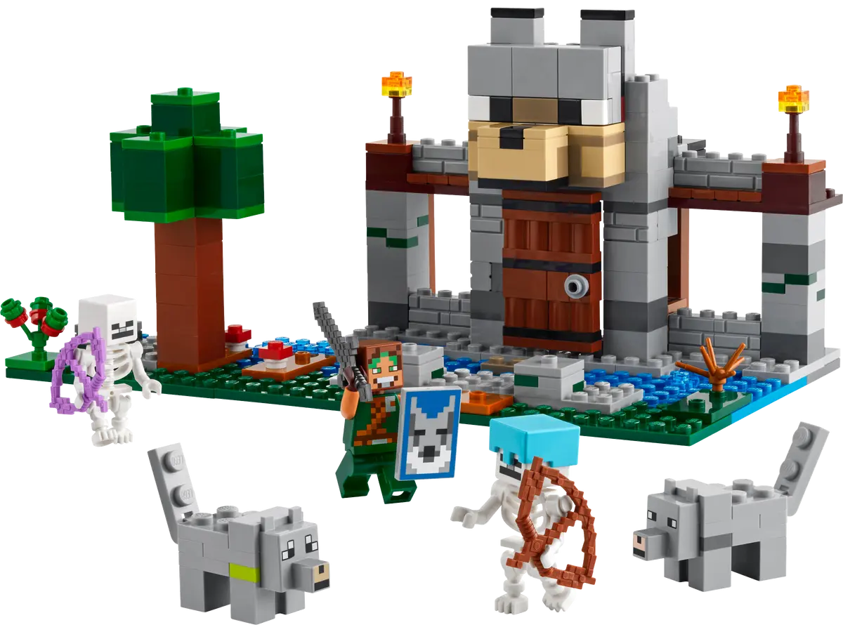 LEGO Minecraft 21261 The Wolf Stronghold