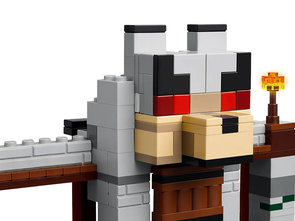 LEGO Minecraft 21261 The Wolf Stronghold