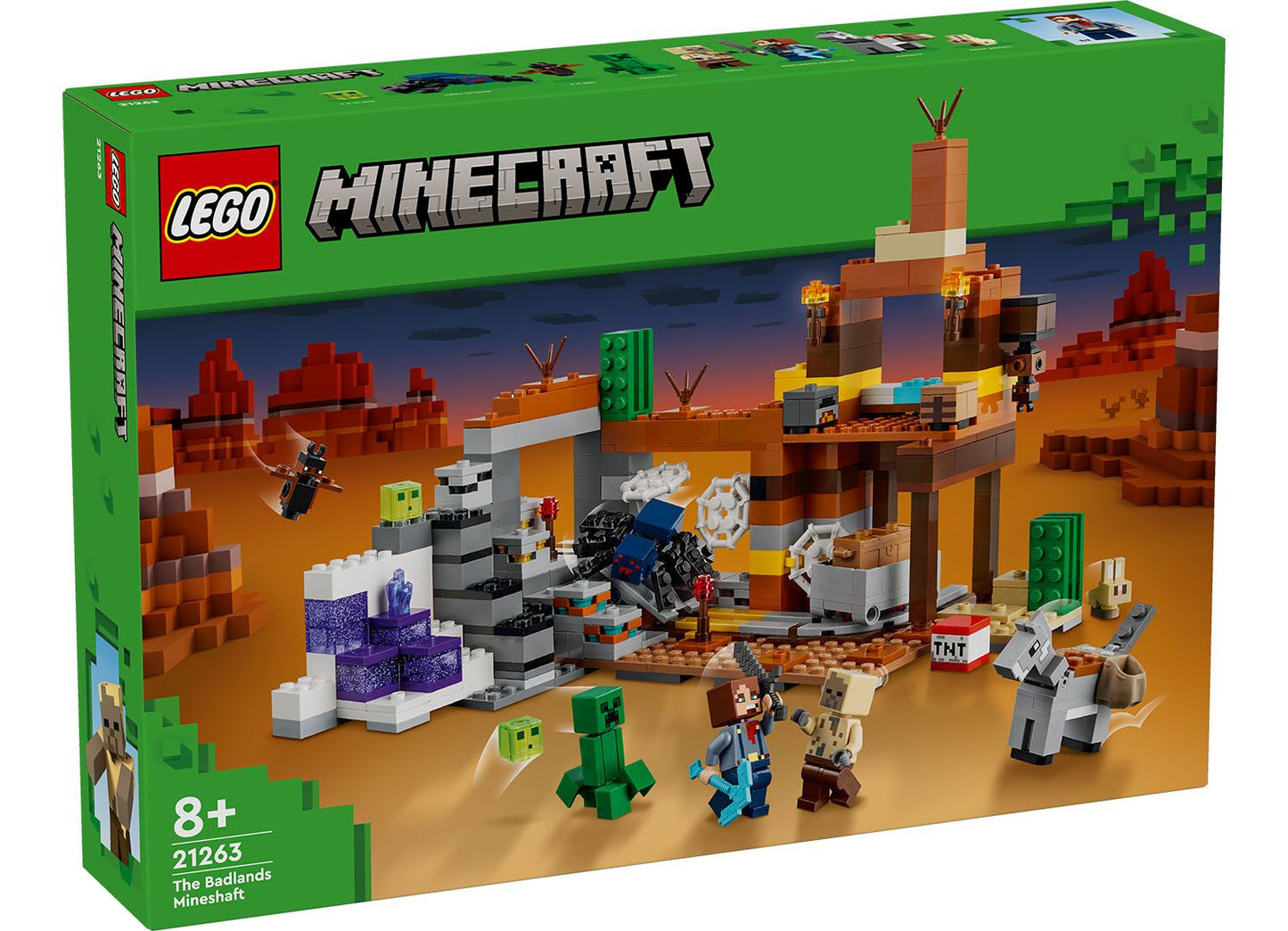 LEGO Minecraft 21263 The Badlands Mineshaft