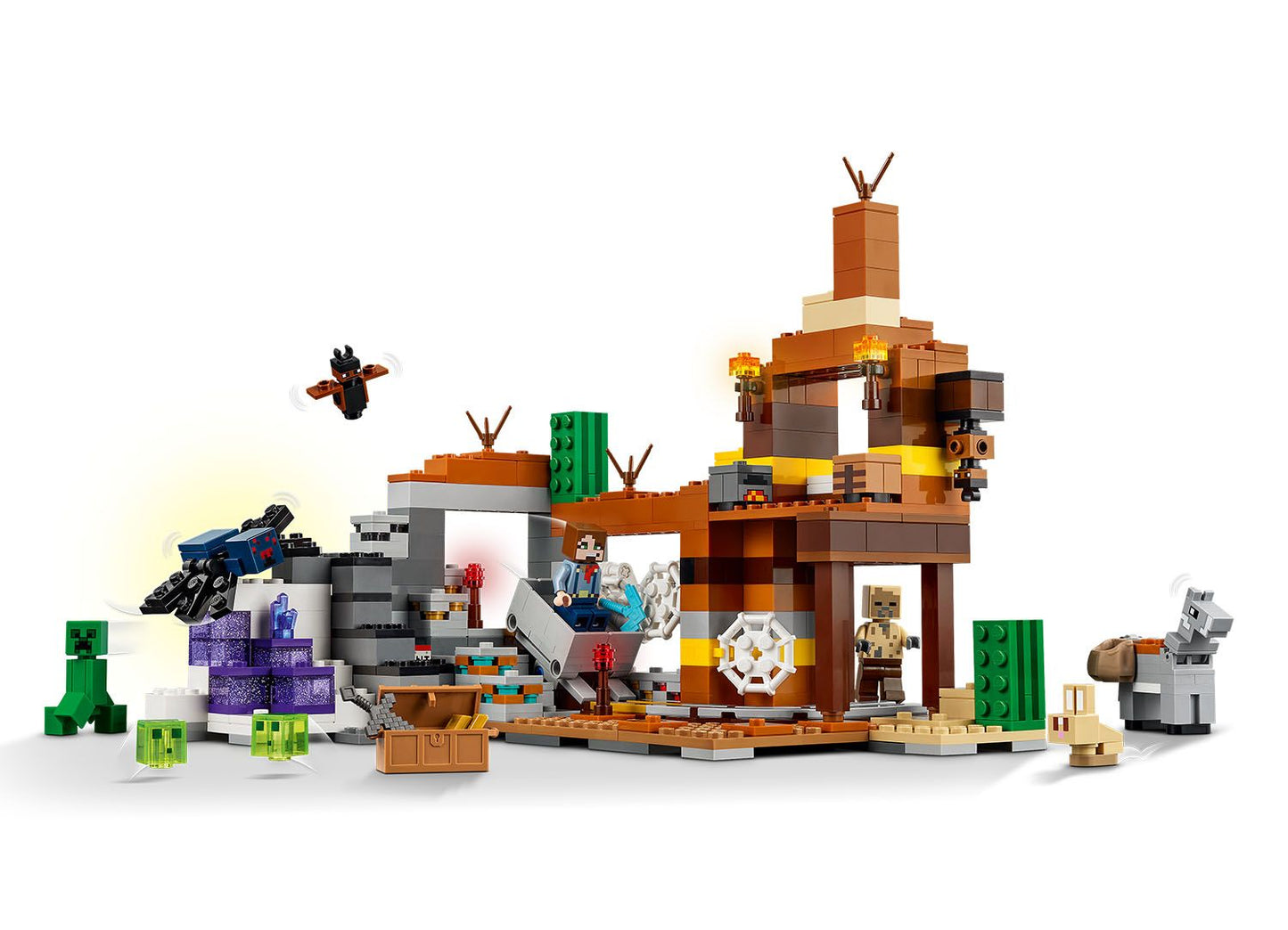LEGO Minecraft 21263 The Badlands Mineshaft