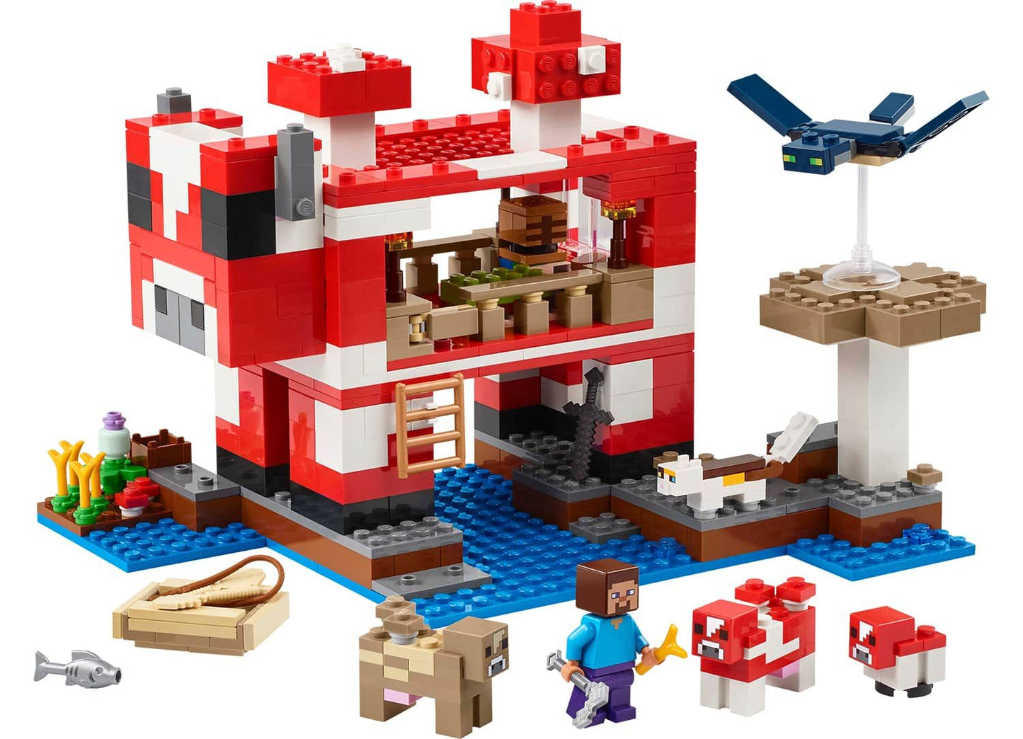 LEGO Minecraft 21270 The Mooshroom House