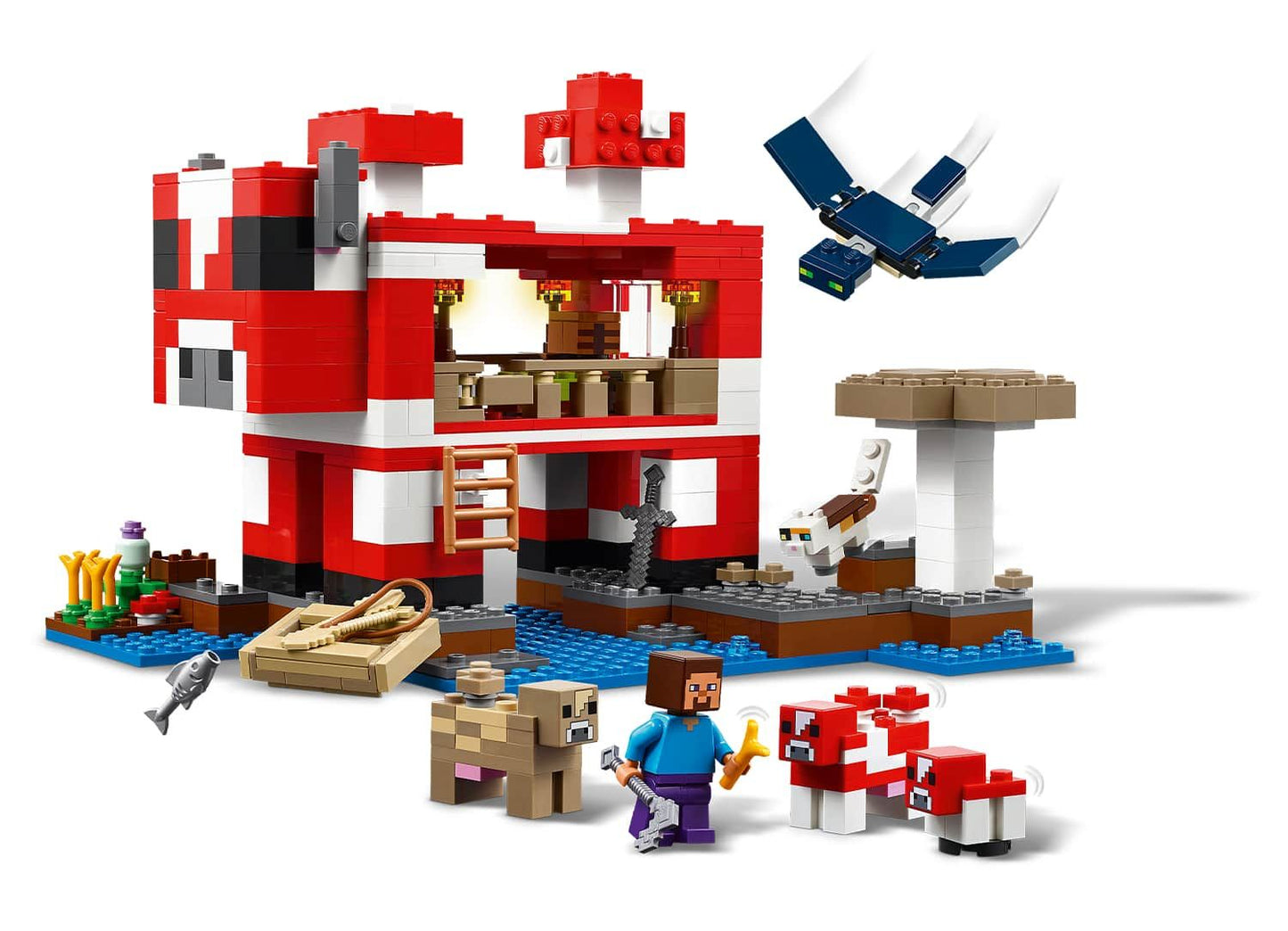 LEGO Minecraft 21270 The Mooshroom House
