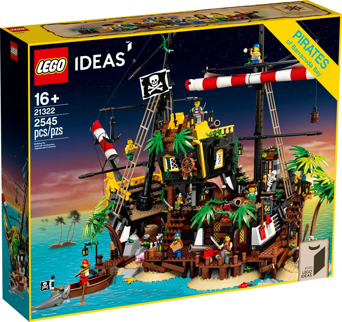 LEGO Ideas 21322 Pirates of Barracuda Bay