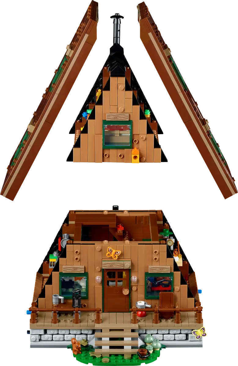 LEGO Ideas 21338 A-Frame Cabin